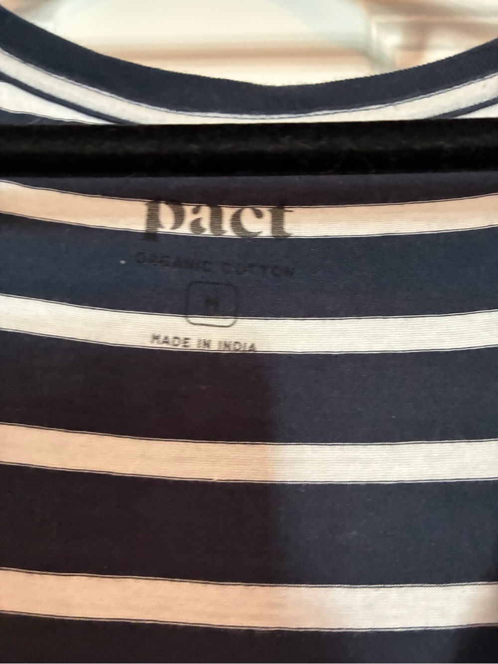 Pact Women's Monterey Stripe
Softspun Tank Midi Dress, Size Medium, Blue & White - Picture 5 of 7
